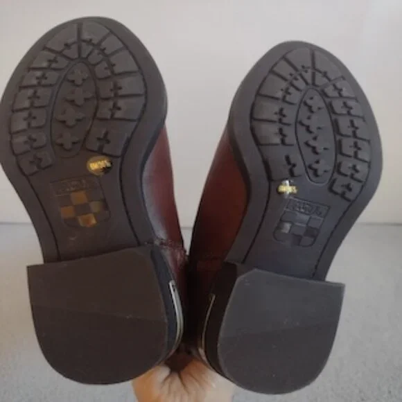 Vince Camuto Prestinta 6 Riding Below the Knee Boots Brown NEW - Picture 4 of 5